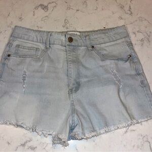 2/$20 Light Blue Denim Women Shorts
